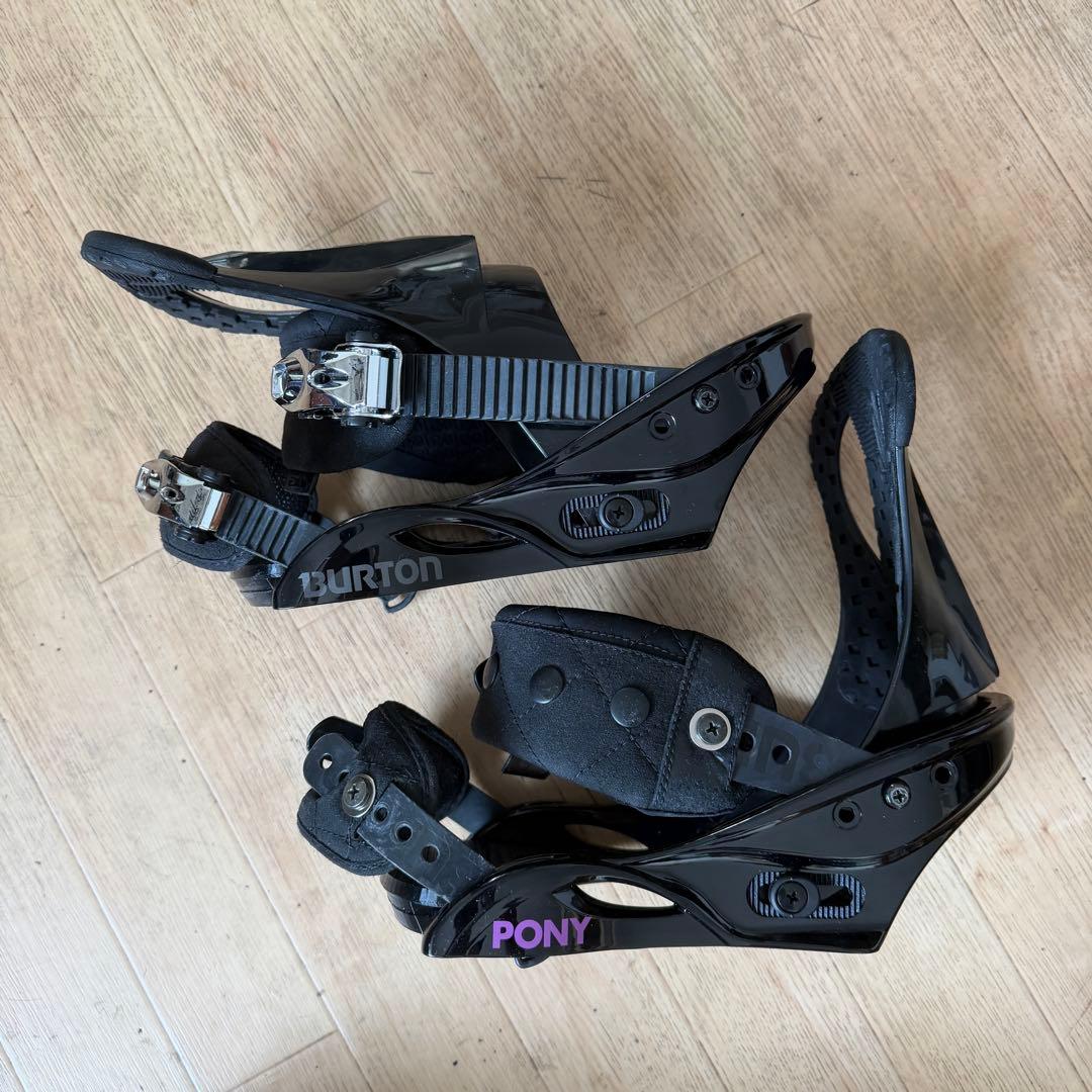 訳アリ！ BURTON レディース W's M ビンディング PONY 改！