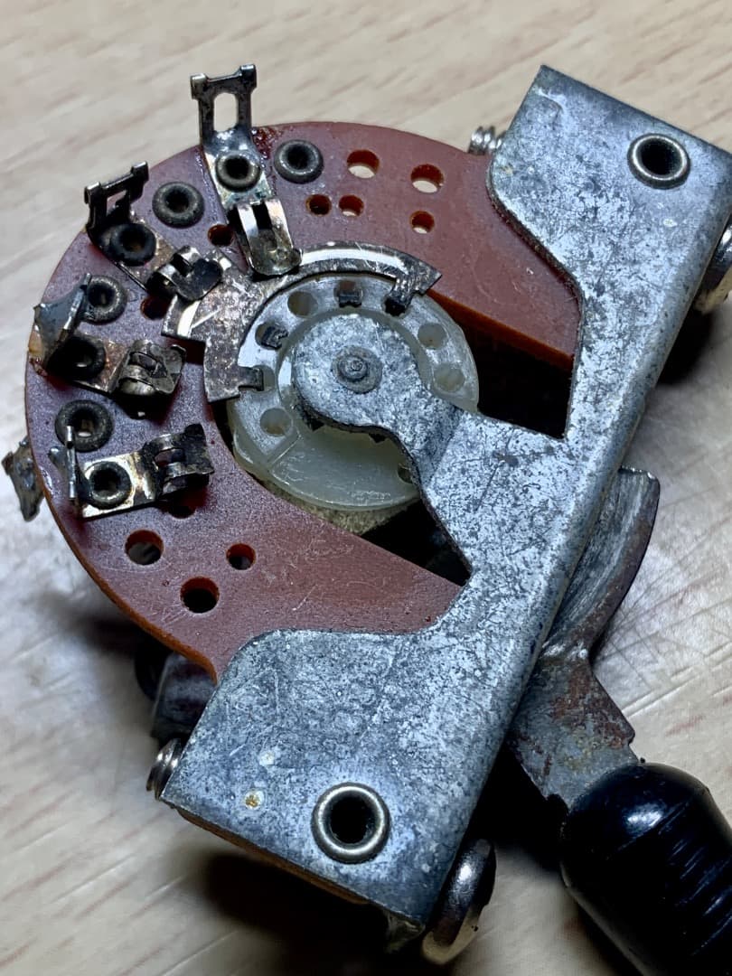1970年代 CRL 5WAY セレクタースイッチ Stratcaster