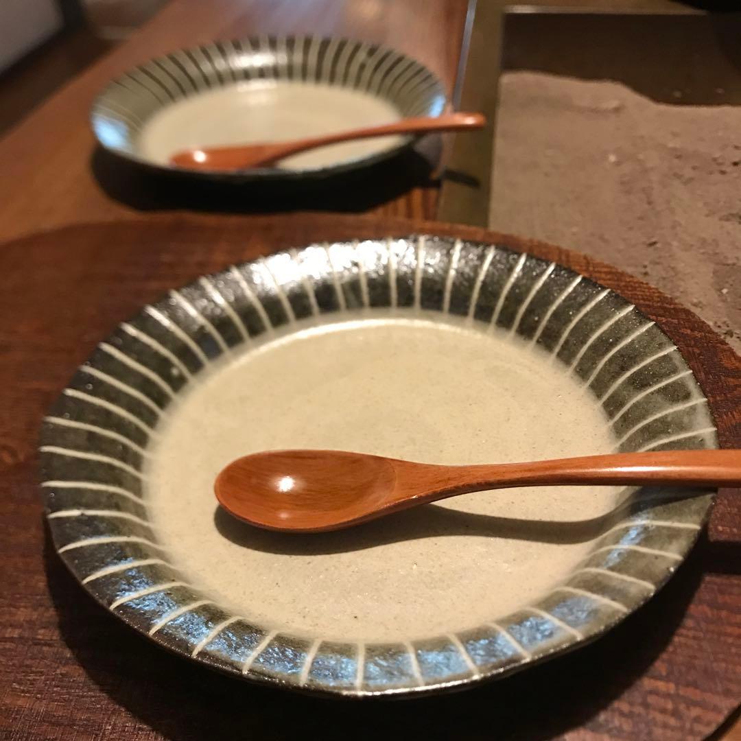 カレー&パスタ皿8枚スプーン付