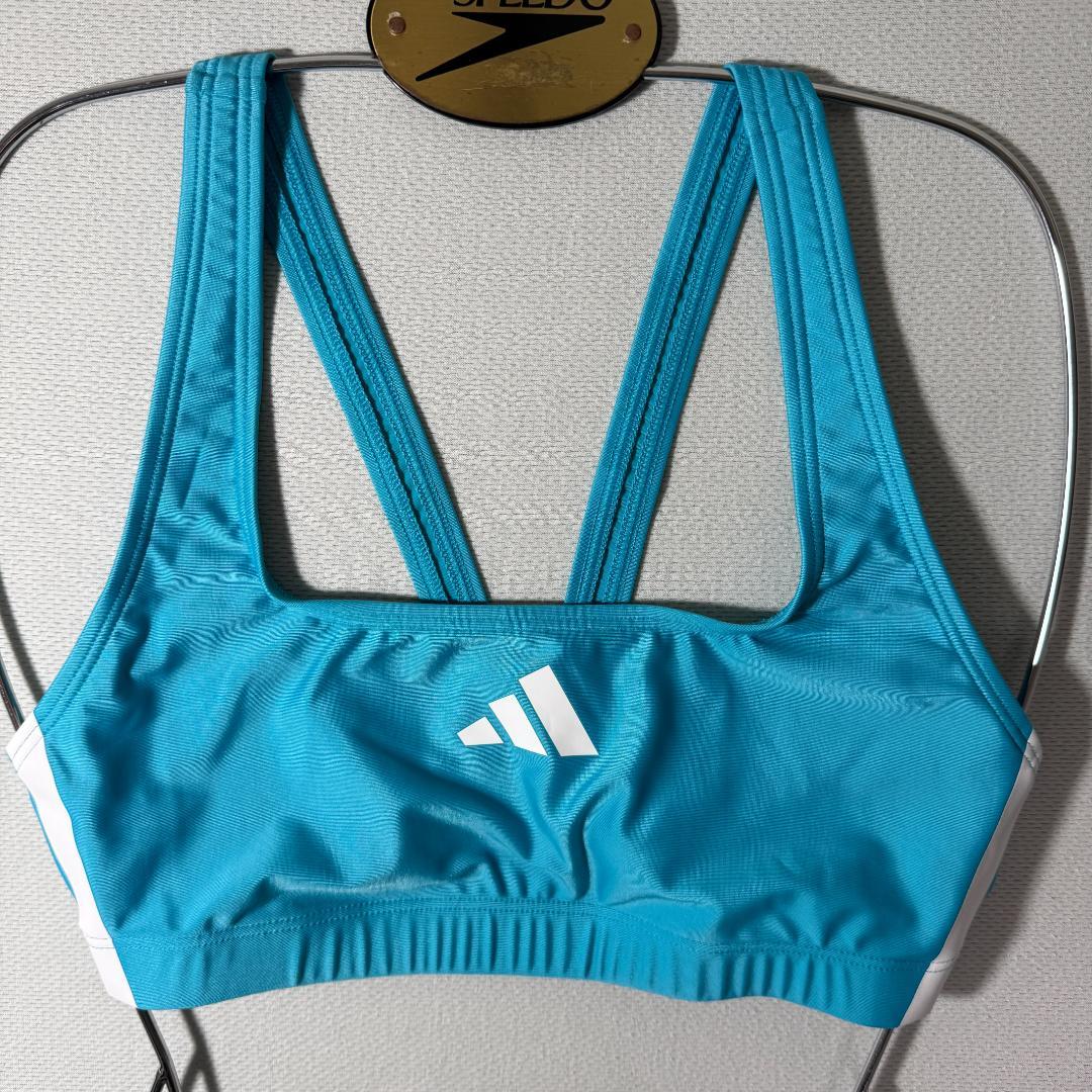 adidas アディダス ビーチバレー ビキニ ツーピース Cyan UK30