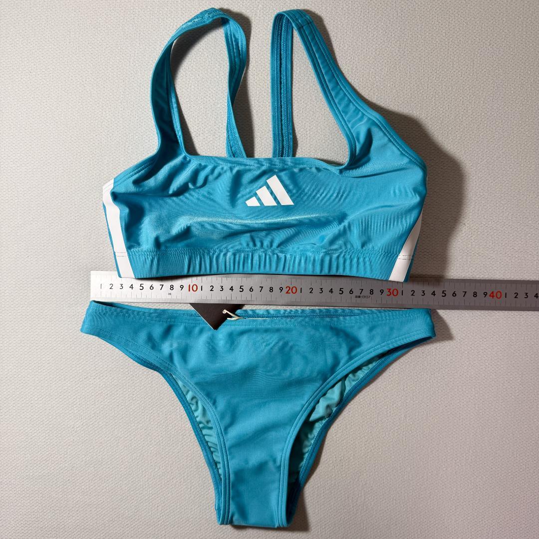 adidas アディダス ビーチバレー ビキニ ツーピース Cyan UK30