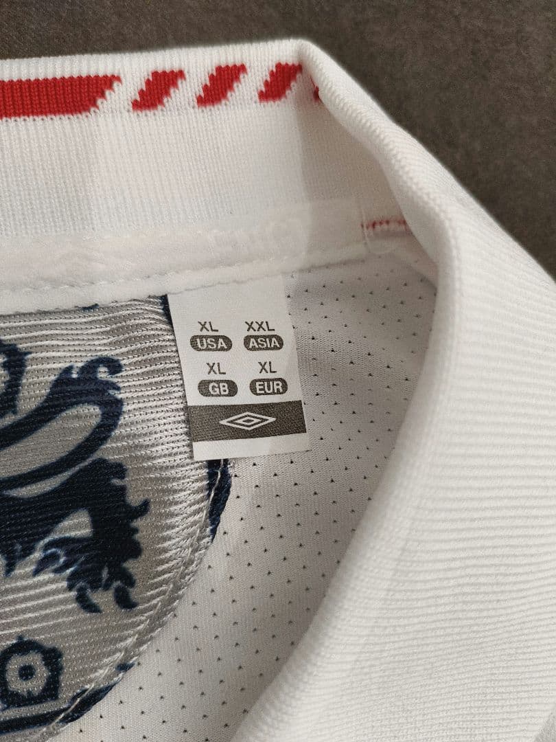 新品　ジェラード　ユニフォーム　2XL　イングランド代表　半袖　リバプール