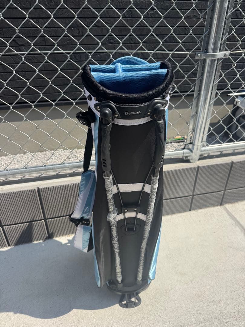 新品 TaylorMade キャディバッグ 青/白