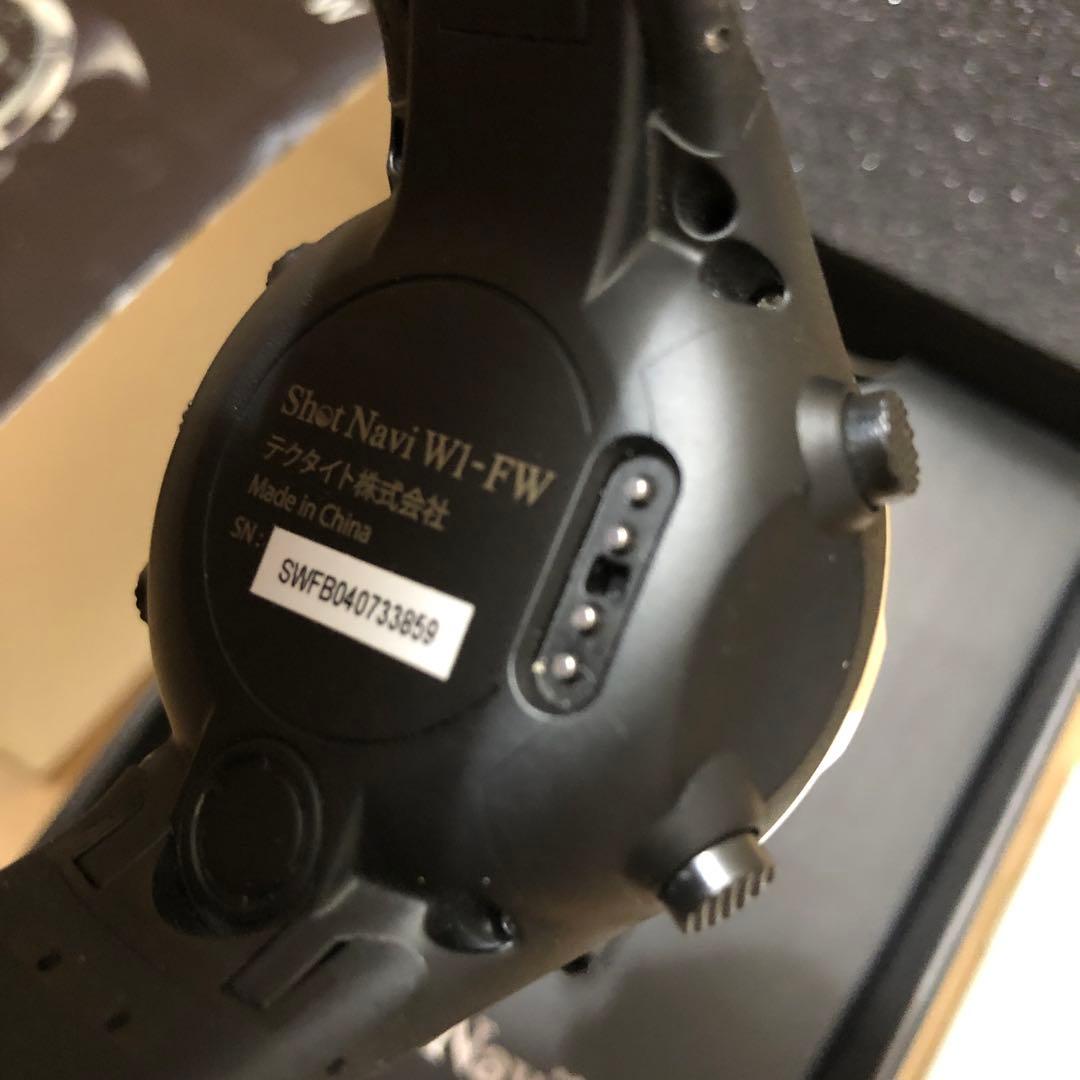 ショットナビ W1-FW GPS GOLF WATCH