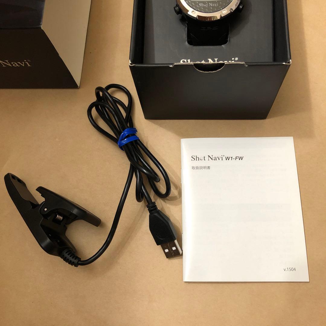 ショットナビ W1-FW GPS GOLF WATCH