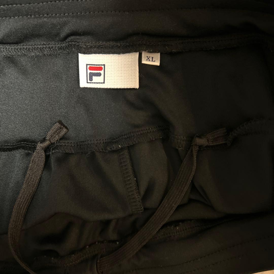 FILA 黒 キュロットスカート（テニス）　VL2700