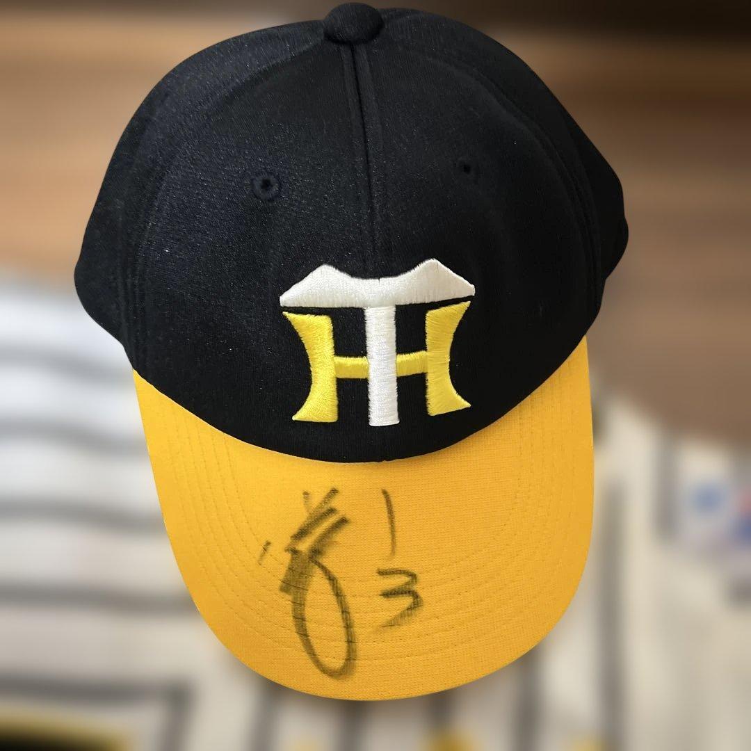 阪神タイガース関本賢太郎　ユニフォームL Lサイズ　直筆サイン入りキャップセット