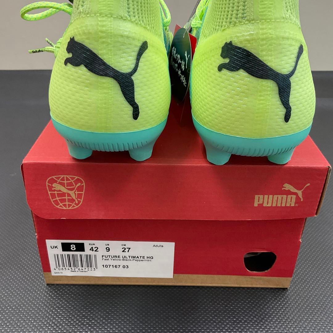 【未使用品】PUMA フューチャー　アルティメット　HG/AG 27.0cm