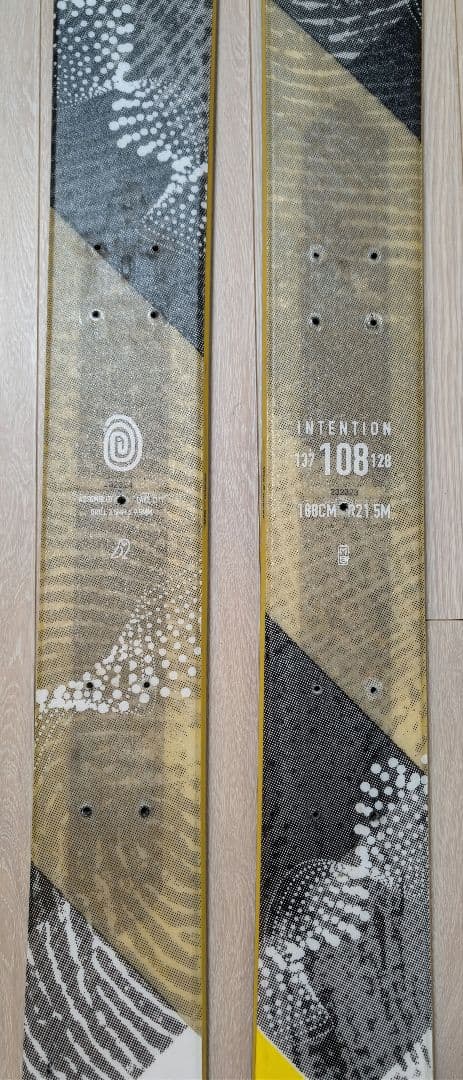【レア品】WNDR Intention 108 スキー板 188cm 板のみ