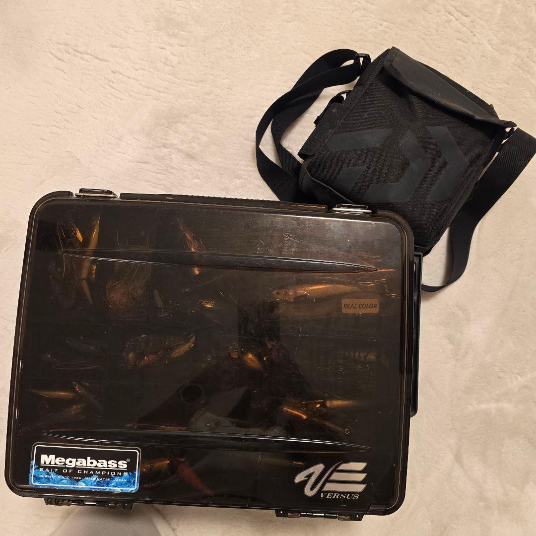 バス釣り引退セットケースカバン付き