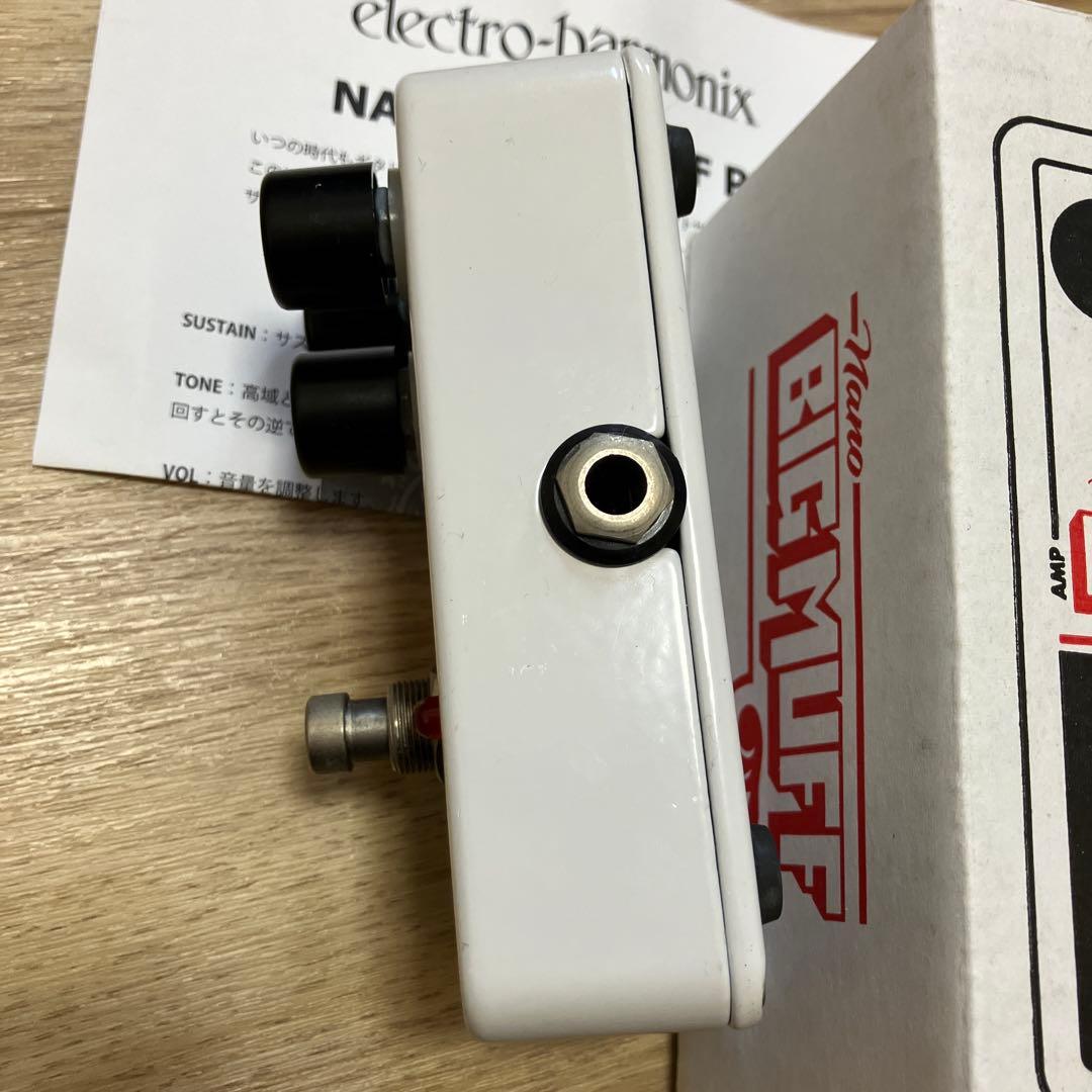 付属品完備NANO BIG MUFF electro harmonixビッグマフ