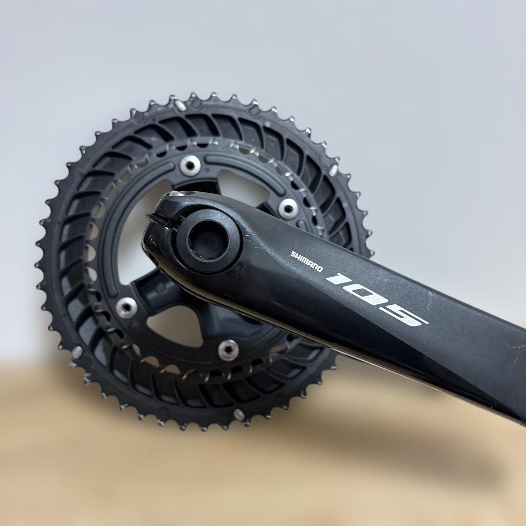 Shimano 105 クランクセット シフター付き