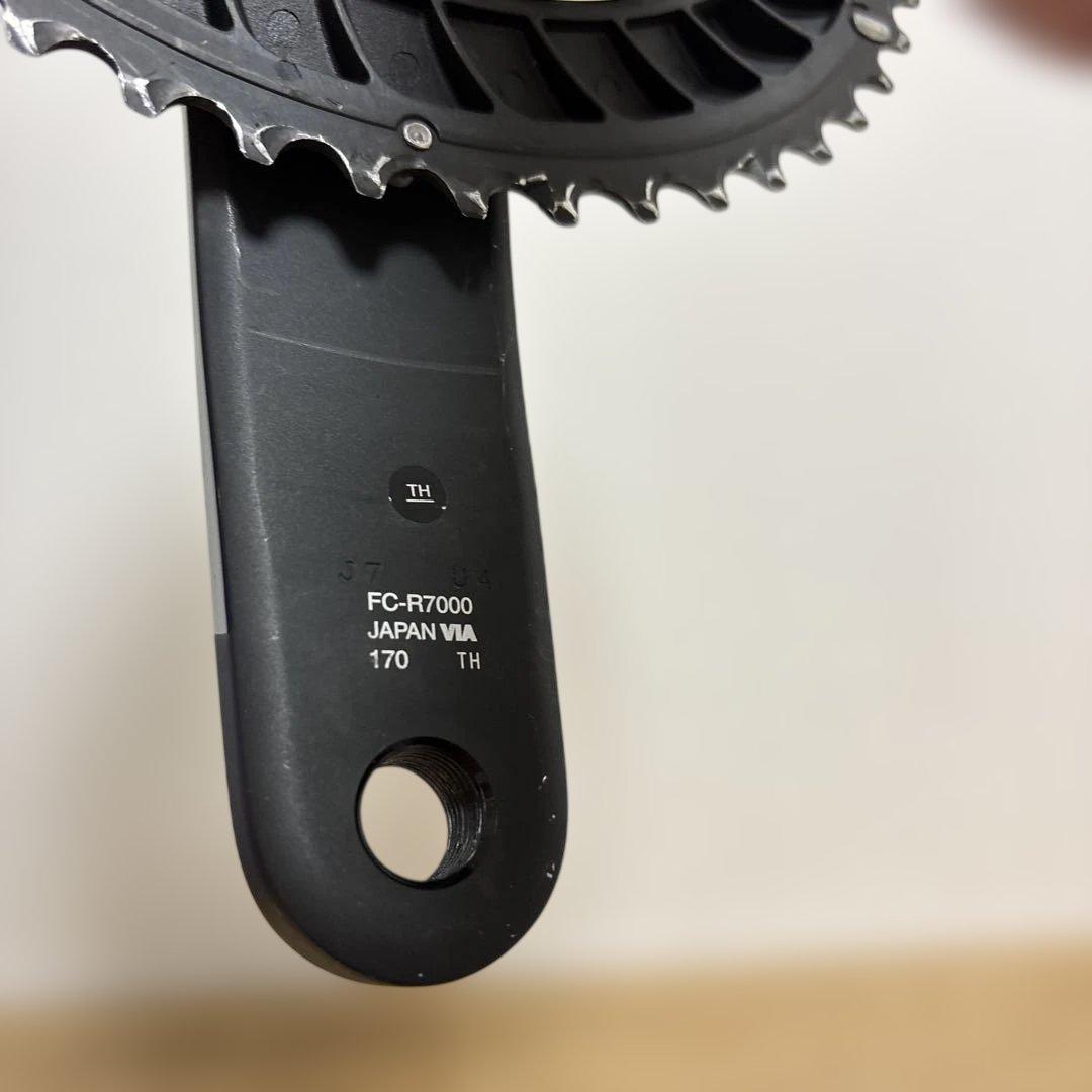 Shimano 105 クランクセット シフター付き
