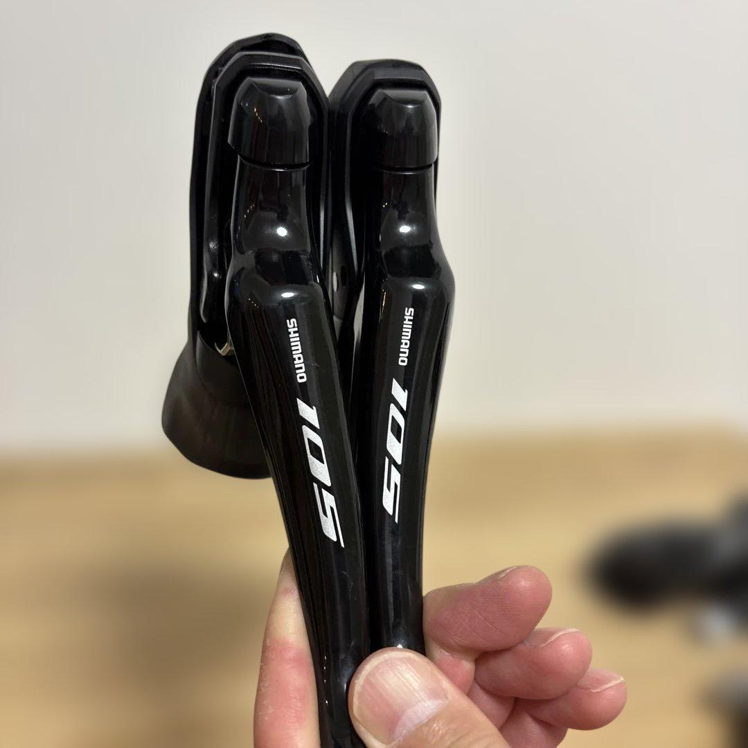 Shimano 105 クランクセット シフター付き
