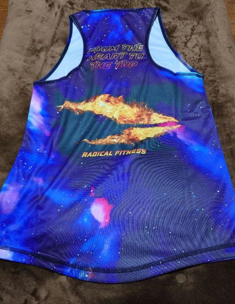 RADICAL FITNESS ギャラクシー タンクトップ Sサイズ