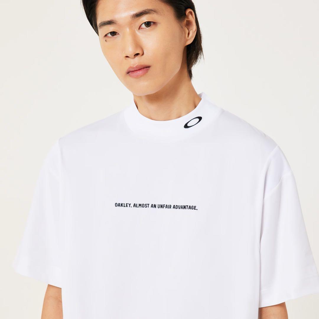【新品】オークリー ／ハイネック／モックネック／ワイドフィット／半袖
