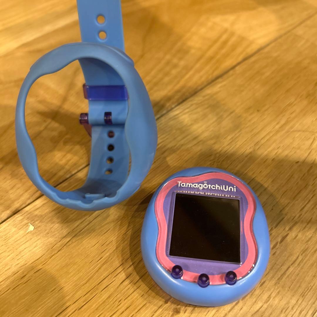 「RT-201497 」Tamagotchi Uni 青色 バンド付き