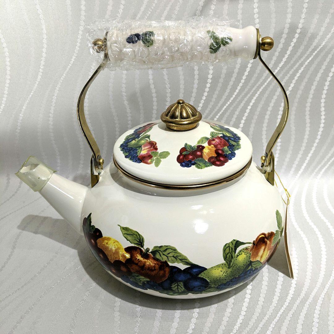 【未使用】ホーローケトル&両手鍋セットLINCOWARE　リンコーウェア