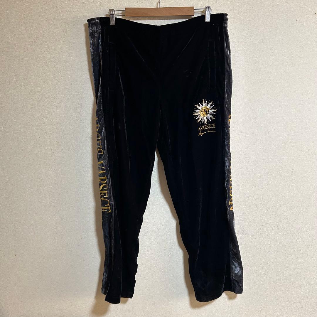 VERSACE ヴェルサーチ ベロア　セットアップ　パーカー　パンツ