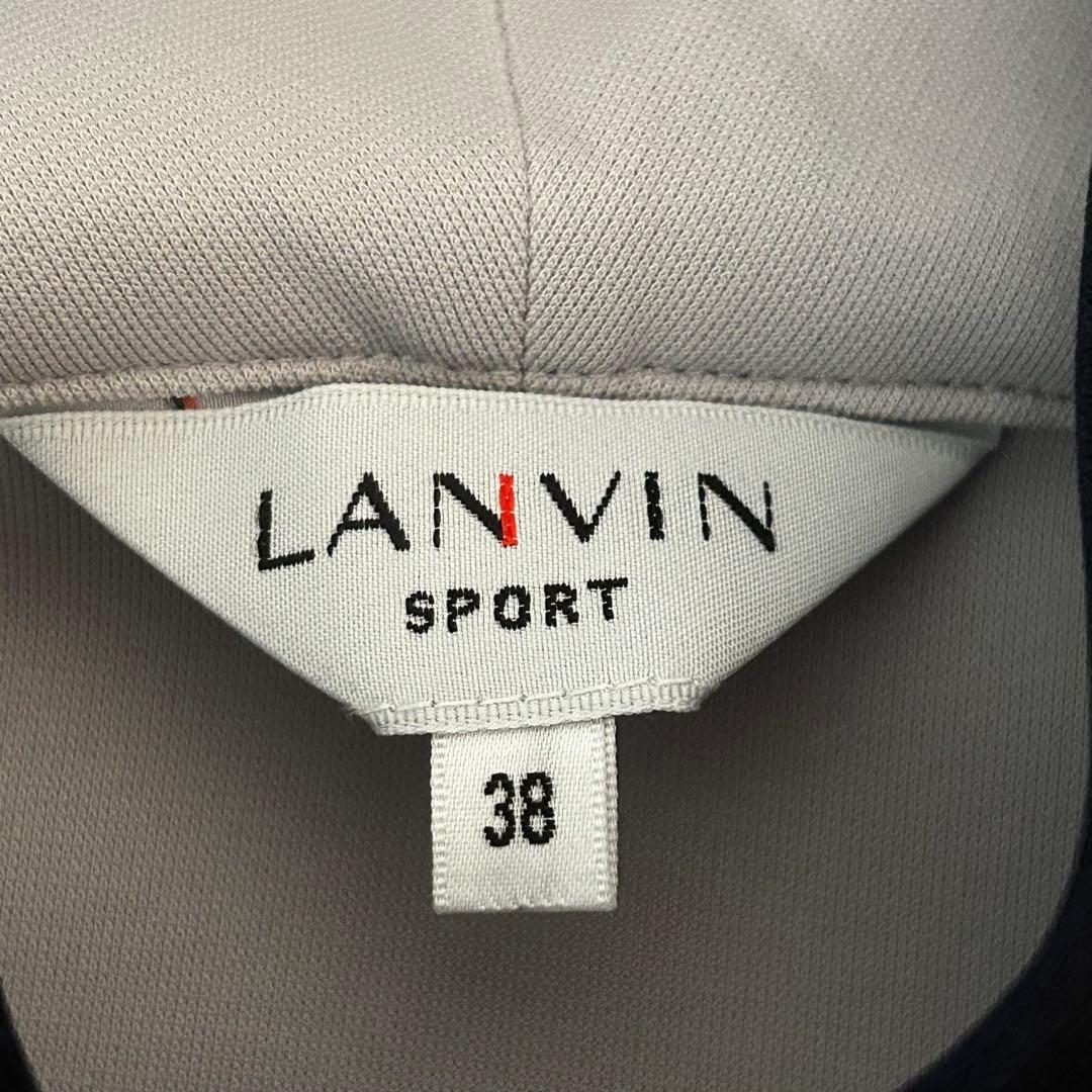 LANVIN SPORT 【アールデコ100周年】フーディボレロ【UV/吸汗】