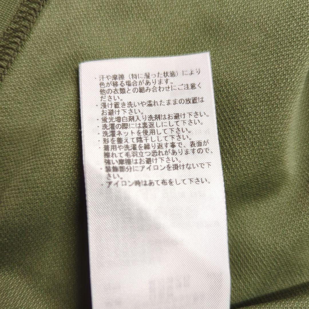 BRIEFING ポロシャツ L カーキ 半袖 日本製