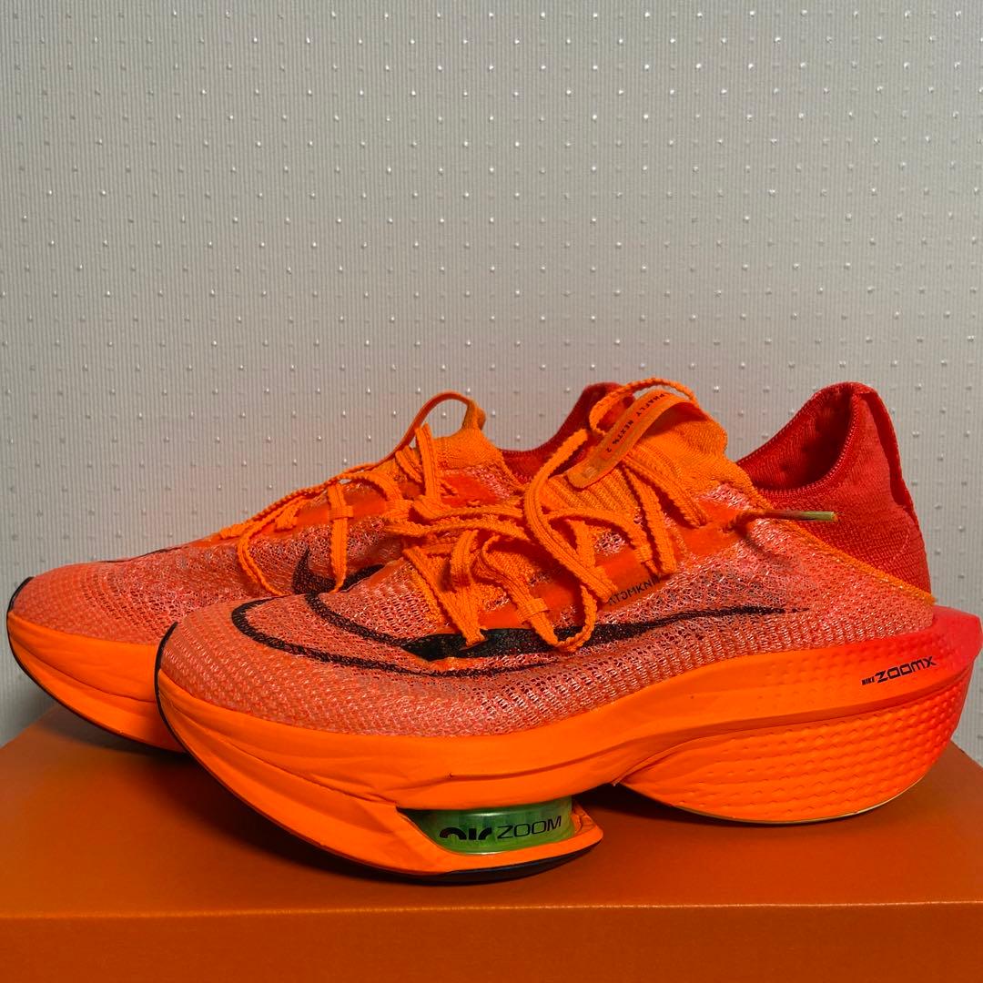 NIKE AIR ZOOM ALPHAFLY NEXT2 オレンジ