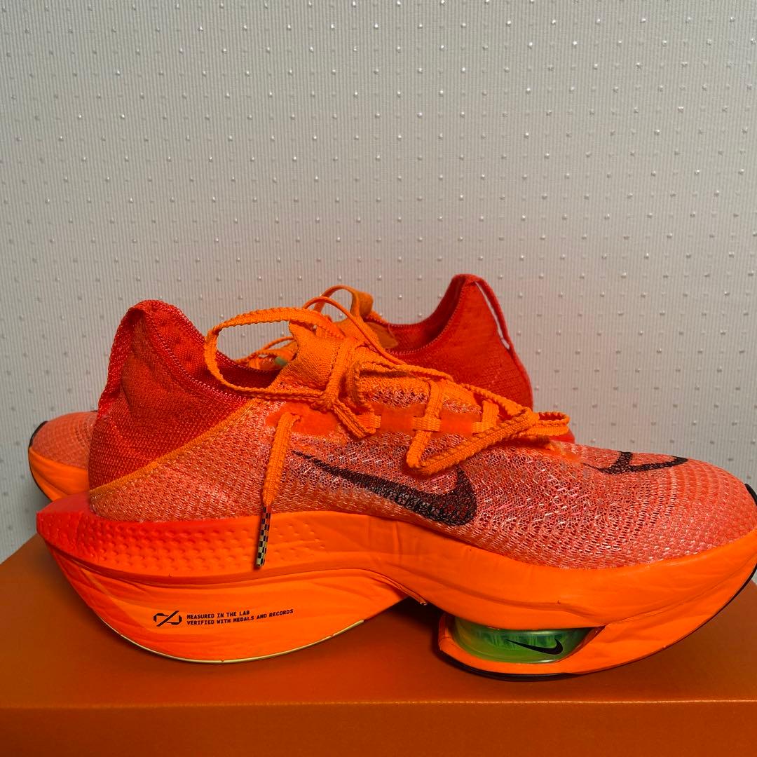 NIKE AIR ZOOM ALPHAFLY NEXT2 オレンジ