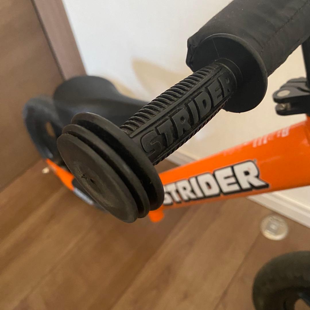 STRIDER バランスバイク オレンジ 収納バッグ付き