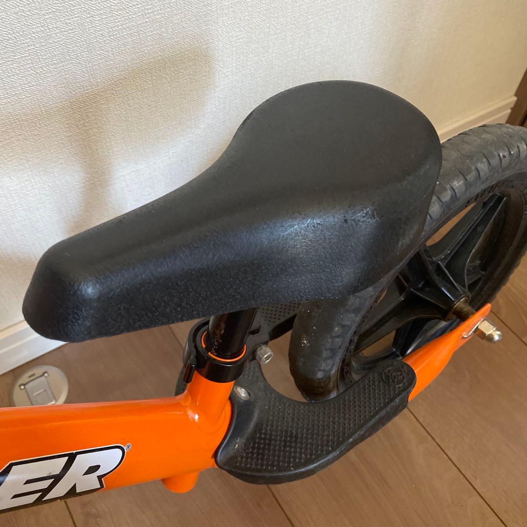 STRIDER バランスバイク オレンジ 収納バッグ付き