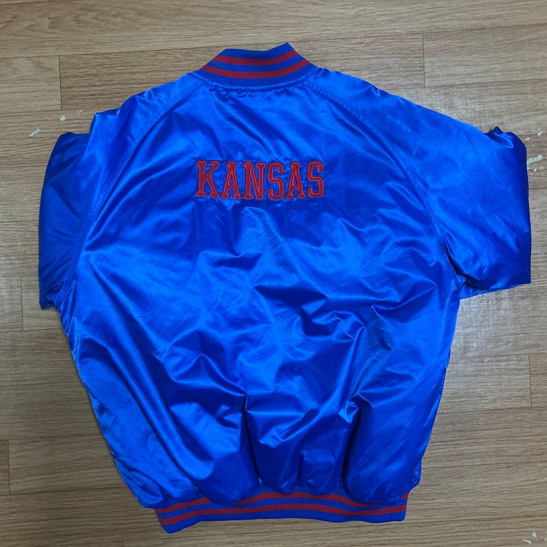 KU KANSAS ボンバージャケット