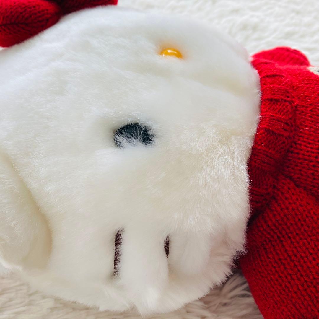 【未使用品】サンリオ キティちゃん ぬいぐるみドールリュック 昭和レトロ 希少品