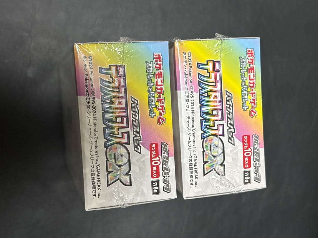 【新品未開封】ポケカ テラスタルフェスex シュリンク付き BOX 2箱セット