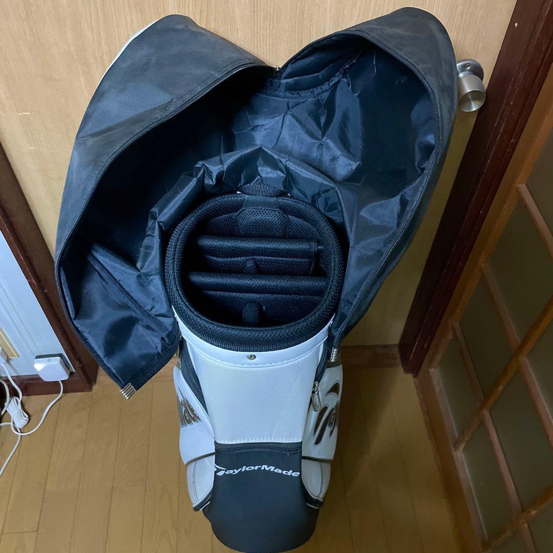 TaylorMade キャディバッグ ホワイト/ブラック