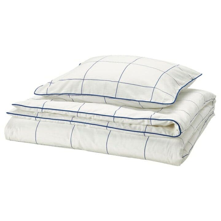 【新品】IKEA掛ふとん+枕カバーセットBREDVECKLARE　2組