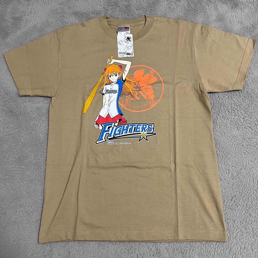 新品　エヴァンゲリオン　日本ハムファイターズ　　コラボＴシャツ アスカ　野球