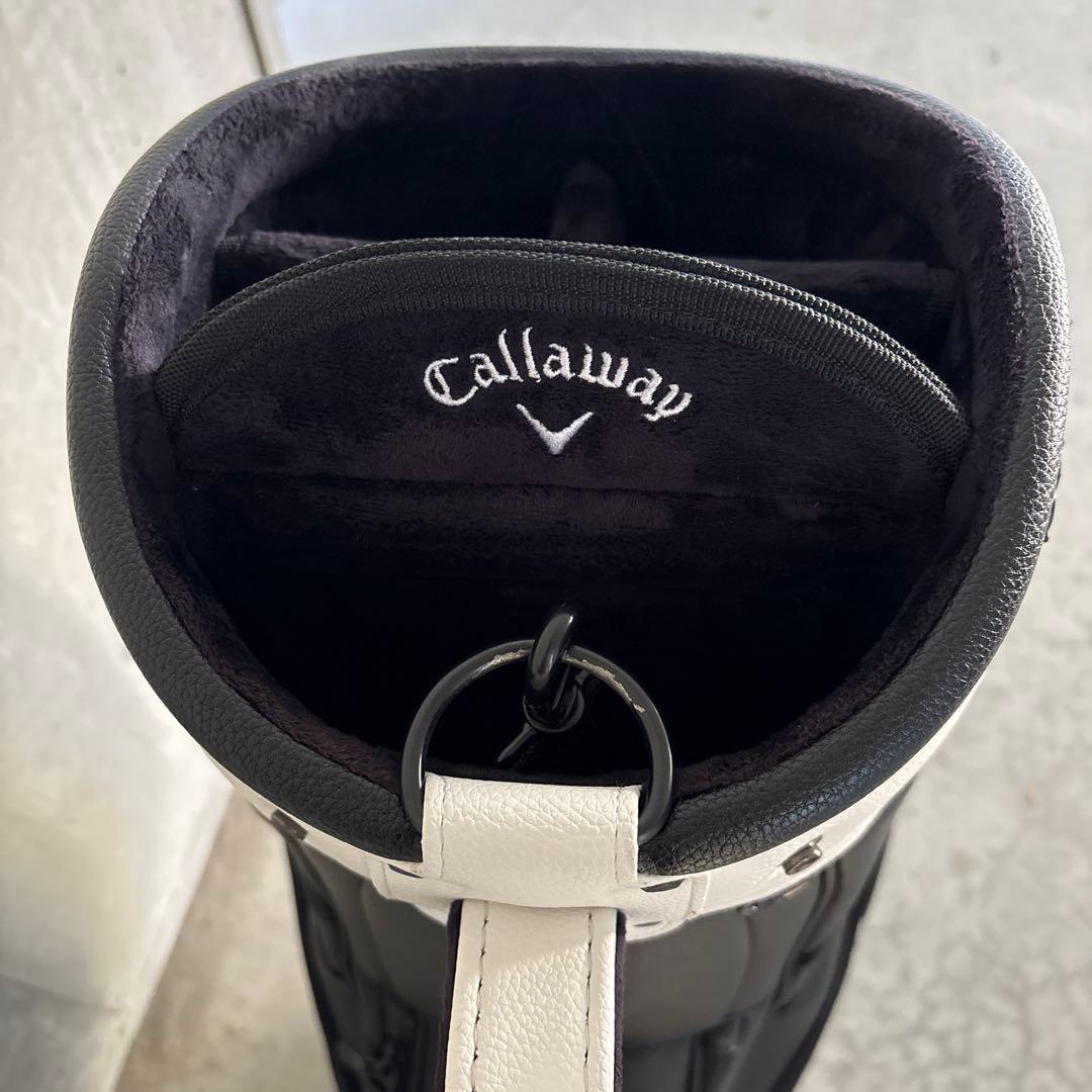 Callaway Elyte クラブハウス　コラボゴルフバッグ 黒白