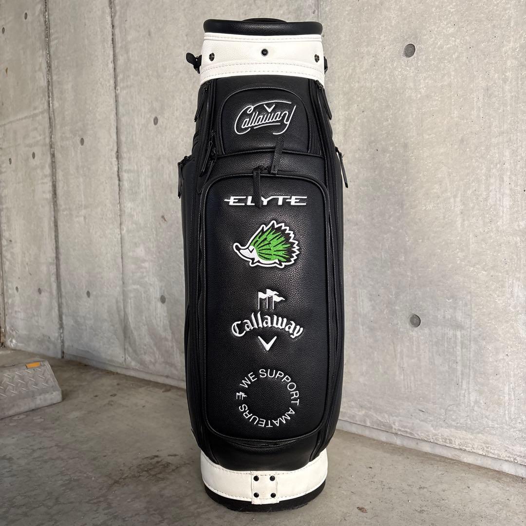 Callaway Elyte クラブハウス　コラボゴルフバッグ 黒白