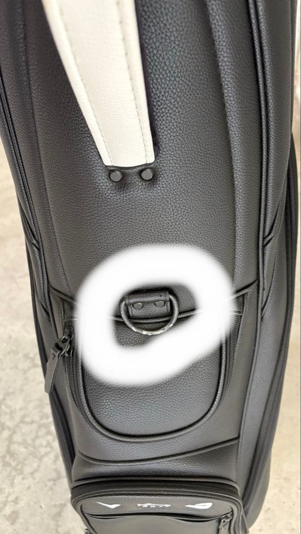 Callaway Elyte クラブハウス　コラボゴルフバッグ 黒白