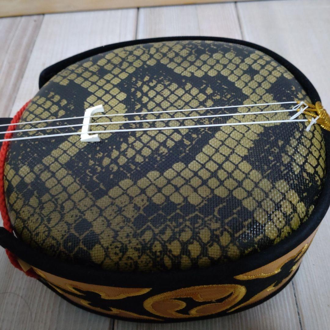 三味線本体 黒・金・赤