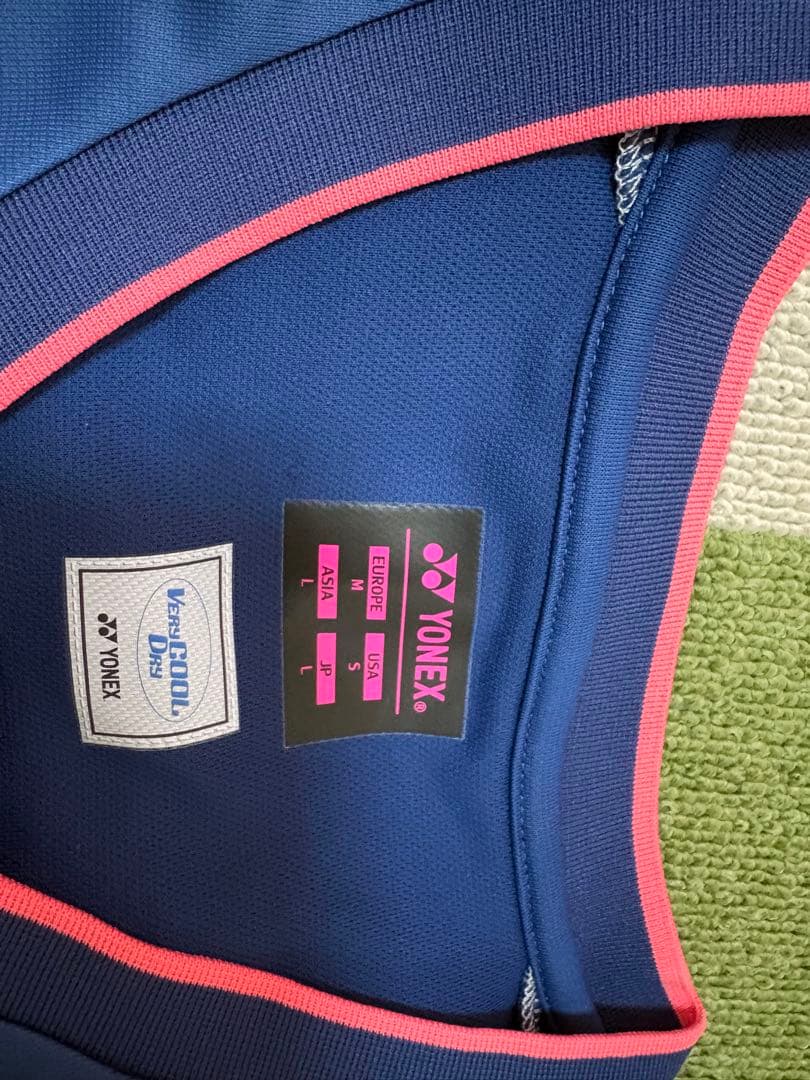 YONEX バドミントンウェア L ネイビー