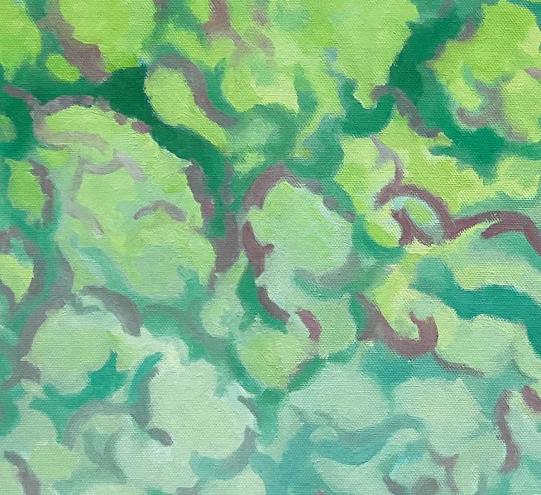 絵画 896 油絵/抽象画風/自然のパターン/雲/S6号