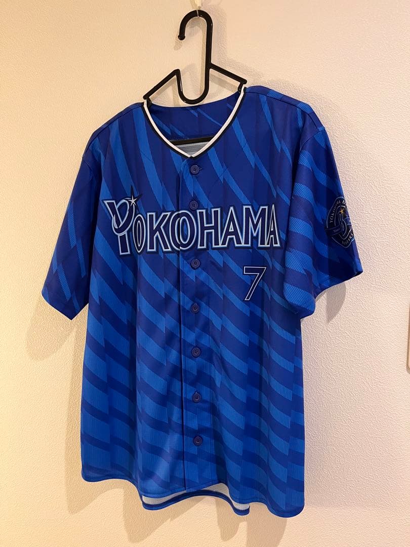 KAO　#7 DeNAベイスターズハイクオリティーレプリカユニフォームM