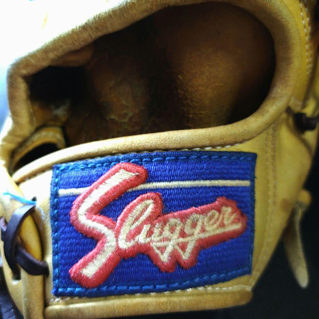 Slugger 硬式グローブ イエロー 外野手用