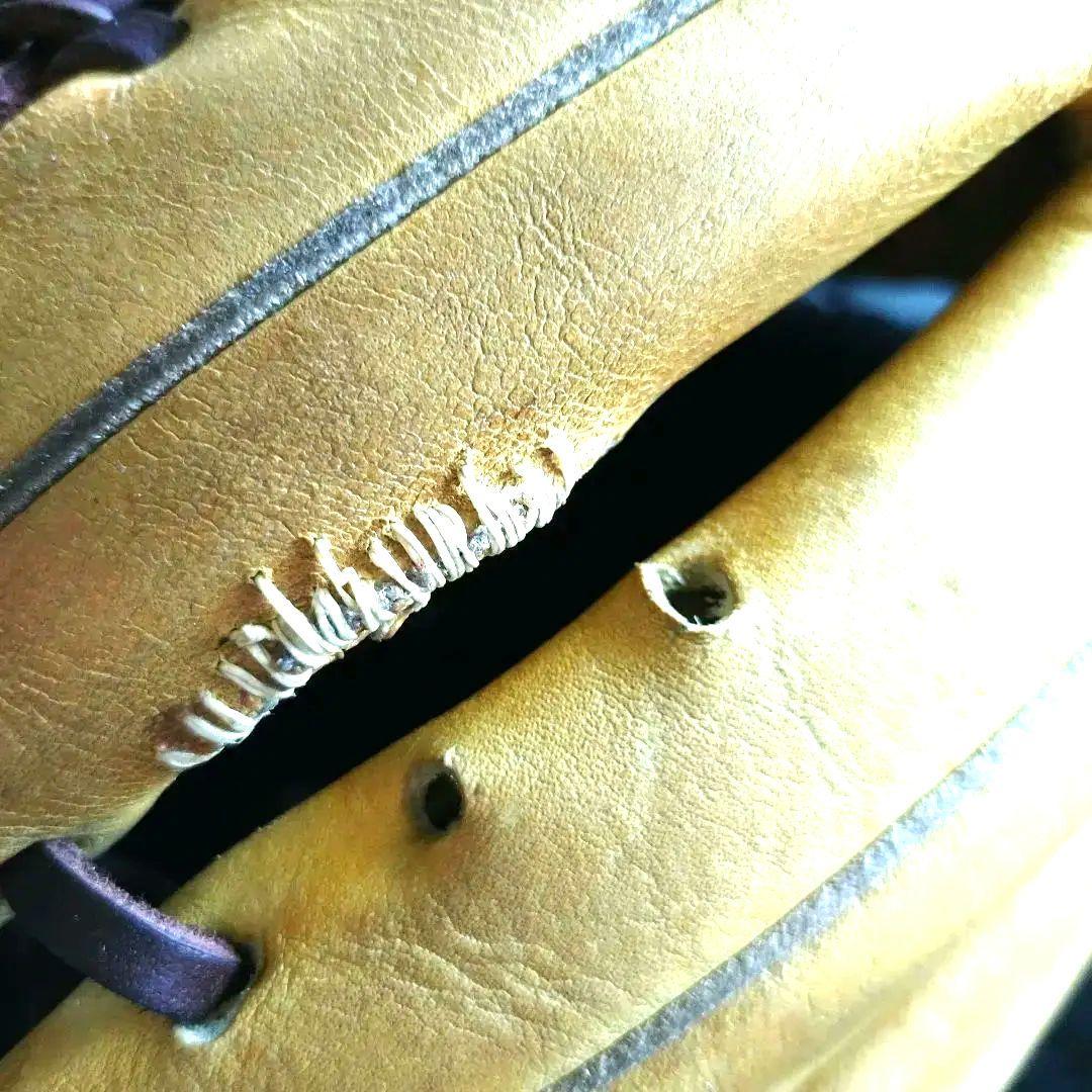 Slugger 硬式グローブ イエロー 外野手用