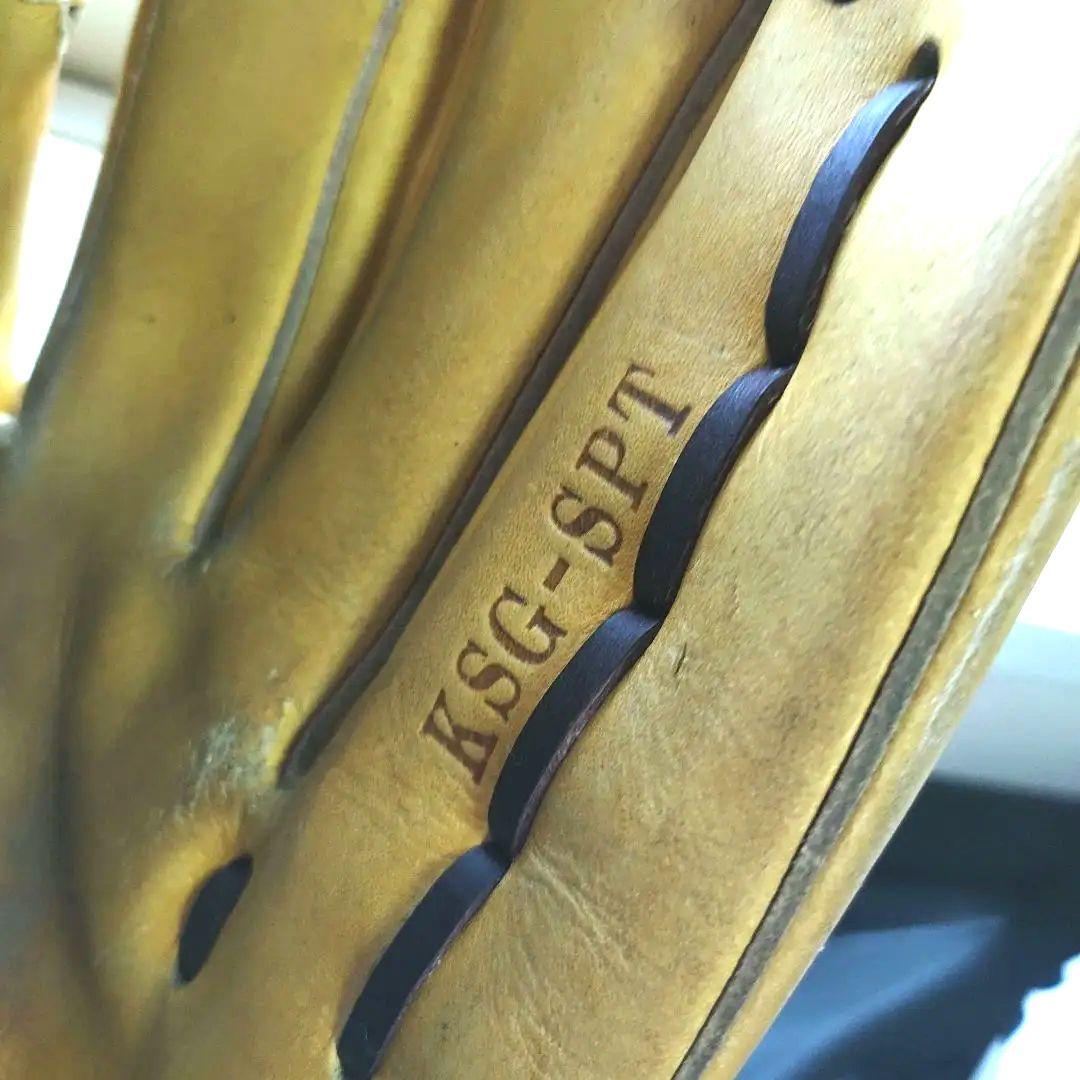 Slugger 硬式グローブ イエロー 外野手用