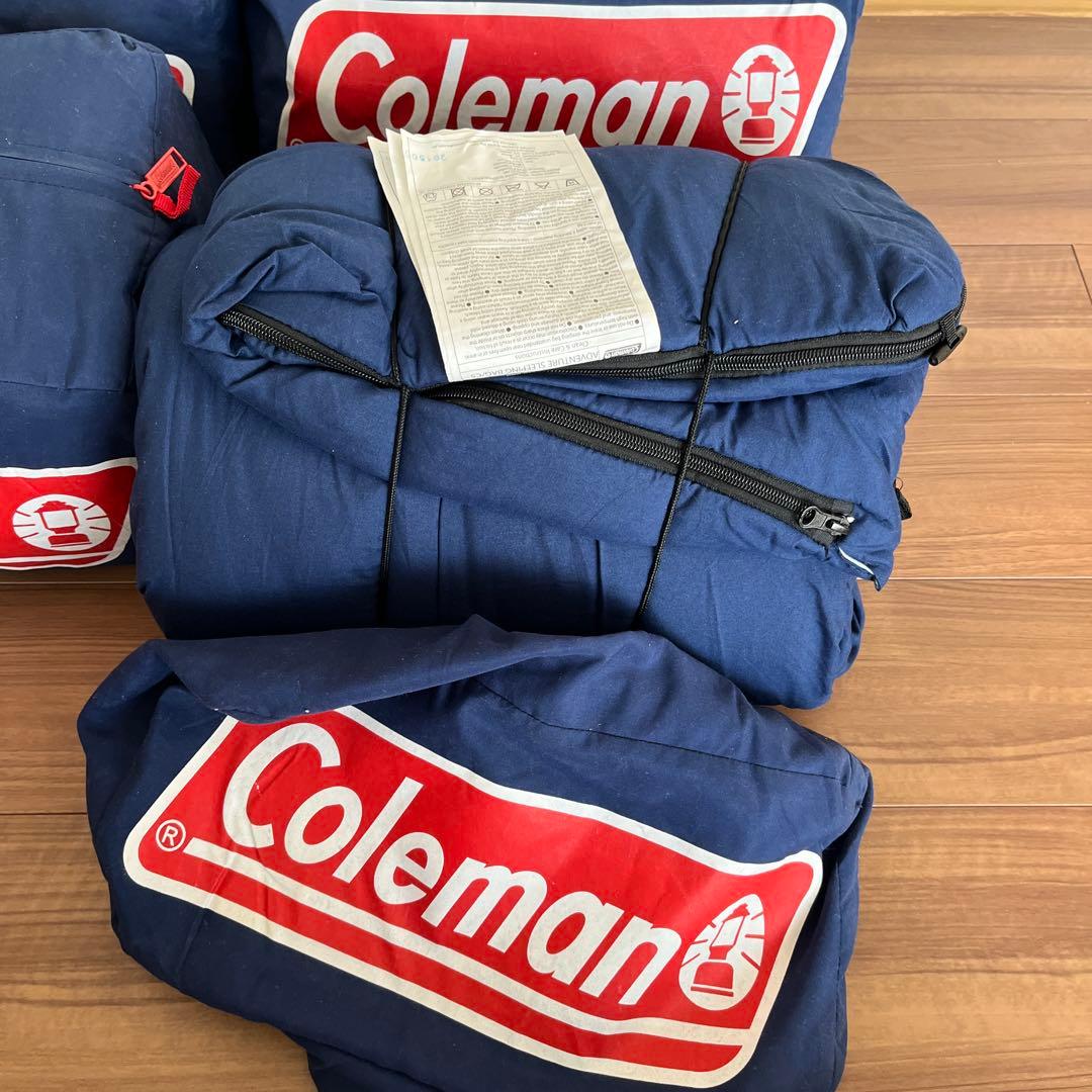 Coleman アドベンチャースリーピングバッグ 四つセット