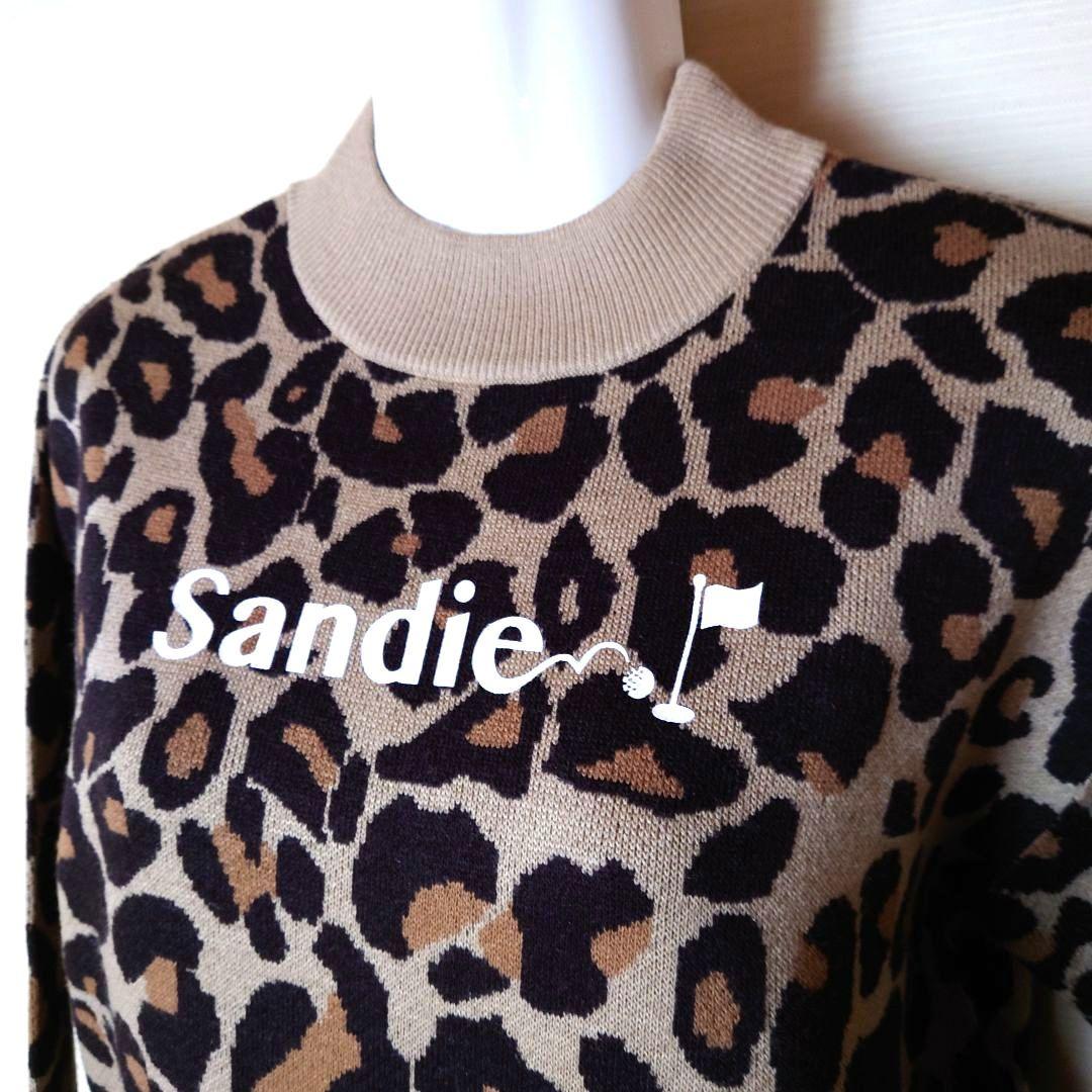 Sandie ゴルフ セーター ニット プルオーバー クルーネック 長袖 S