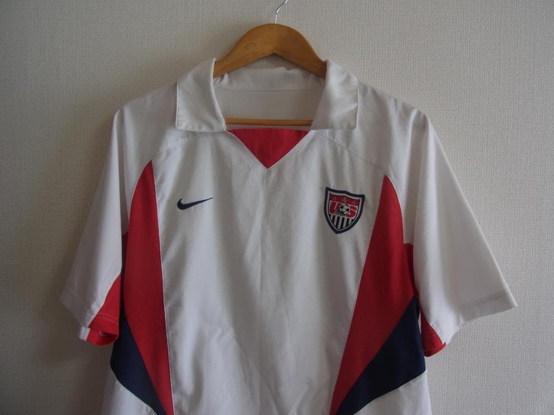 希少 00s NIKE 02/03（H）サッカー アメリカ代表 ユニフォーム M
