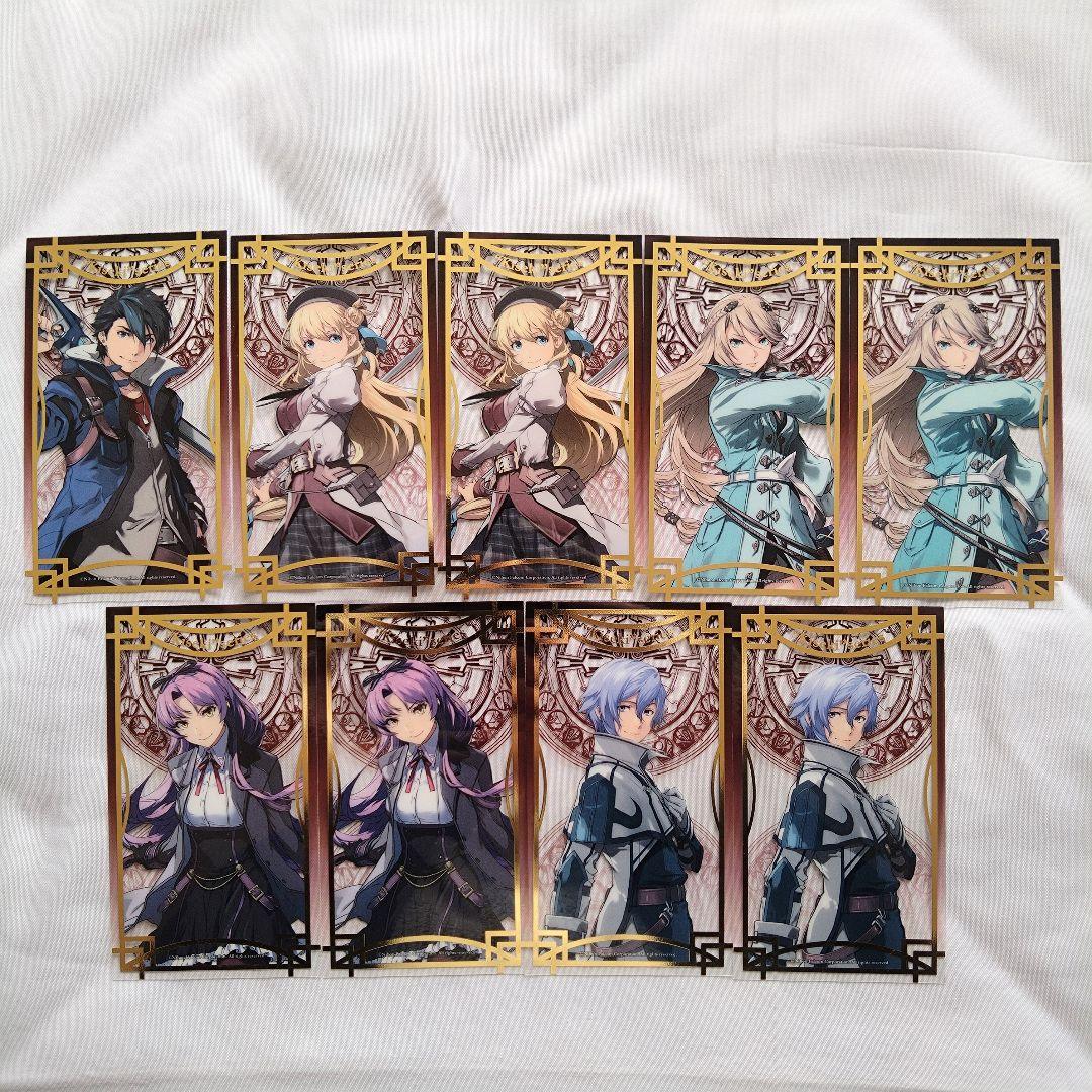 軌跡シリーズ タロットカード風クリアカード 42枚セット