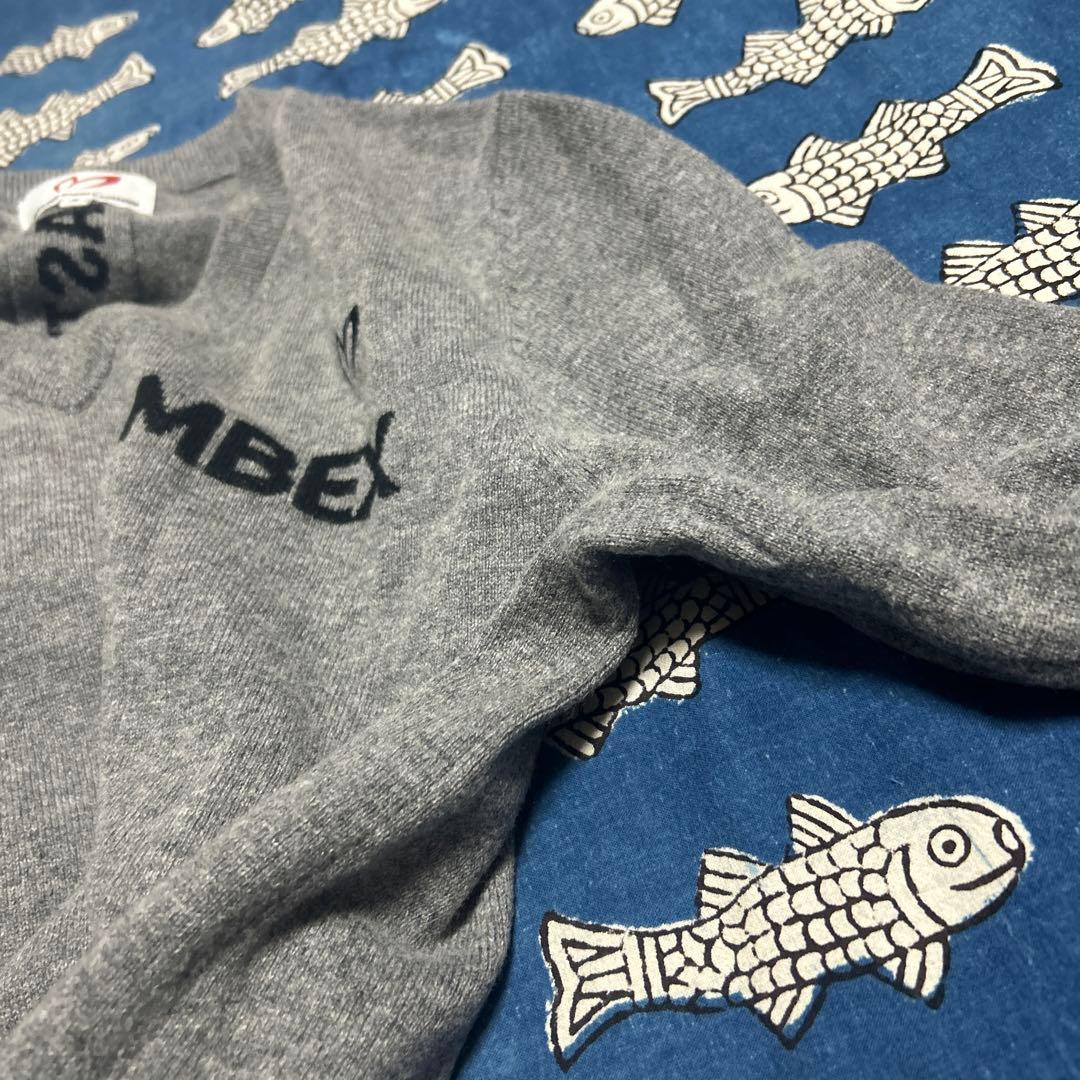 MASTER BUNNY EDITION MBEX セーター サイズ5 グレー